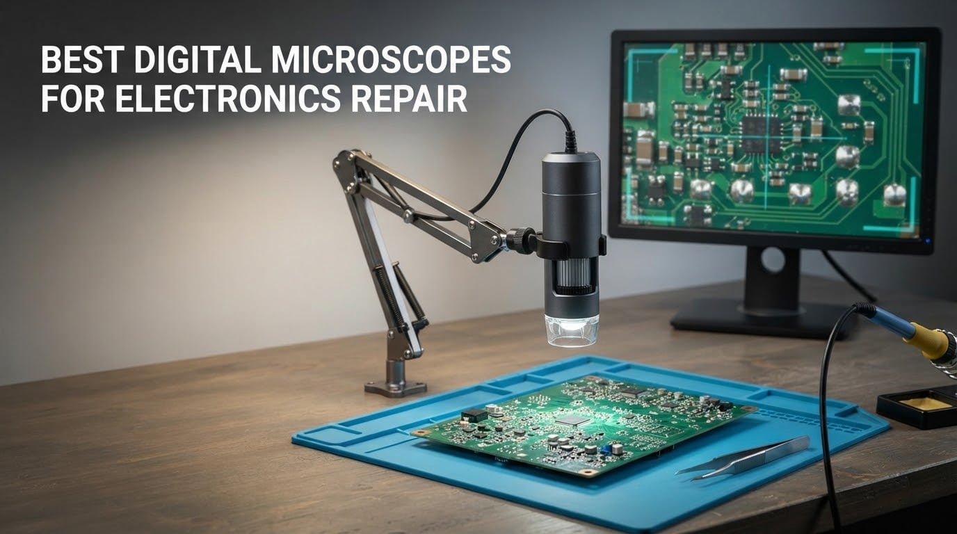 best digital microscopes for electronics repair