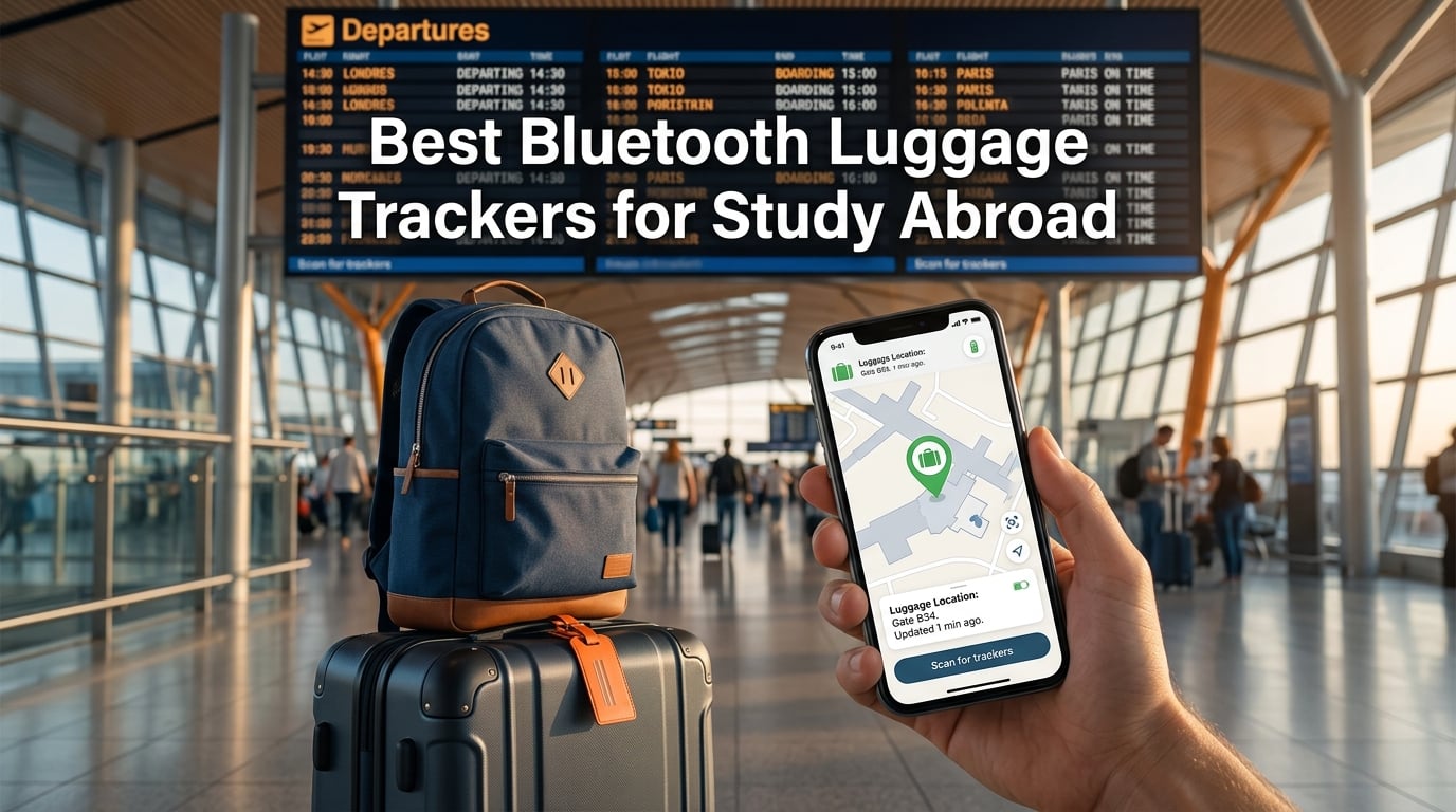 Best Bluetooth Luggage Trackers for Study Abroad