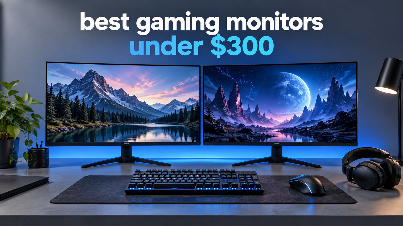 best gaming monitors under $300
