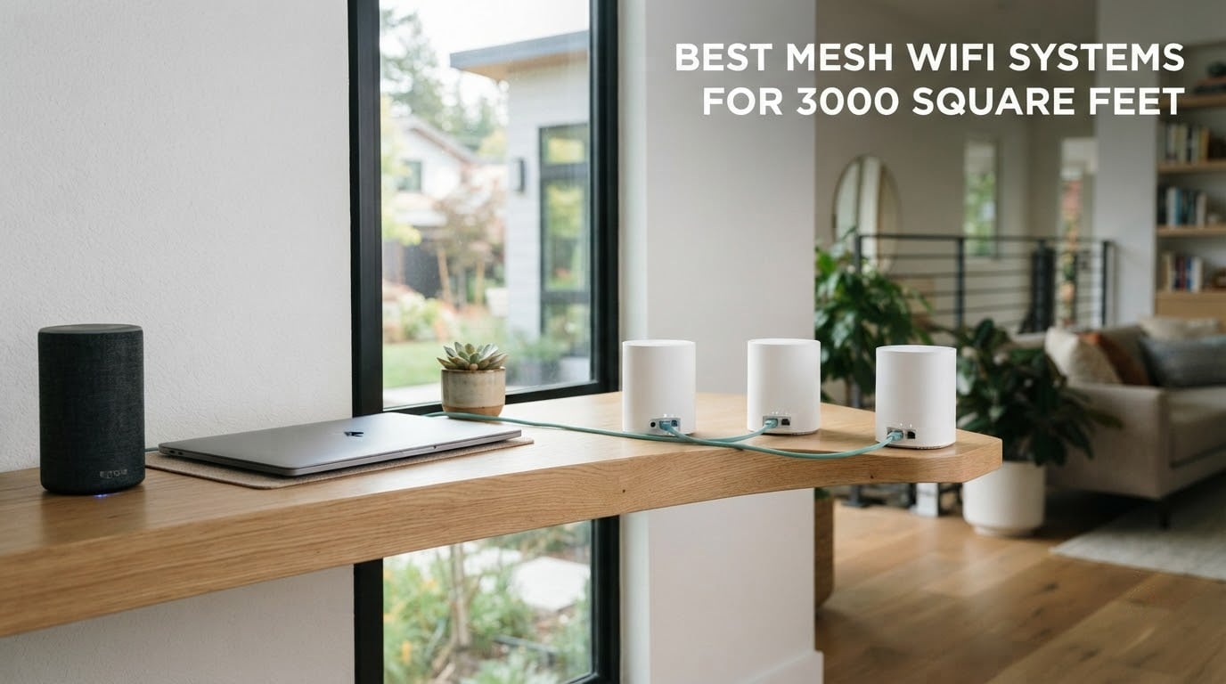 best mesh wifi systems for 3000 square feet
