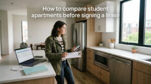 How to compare student apartments before signing a lease