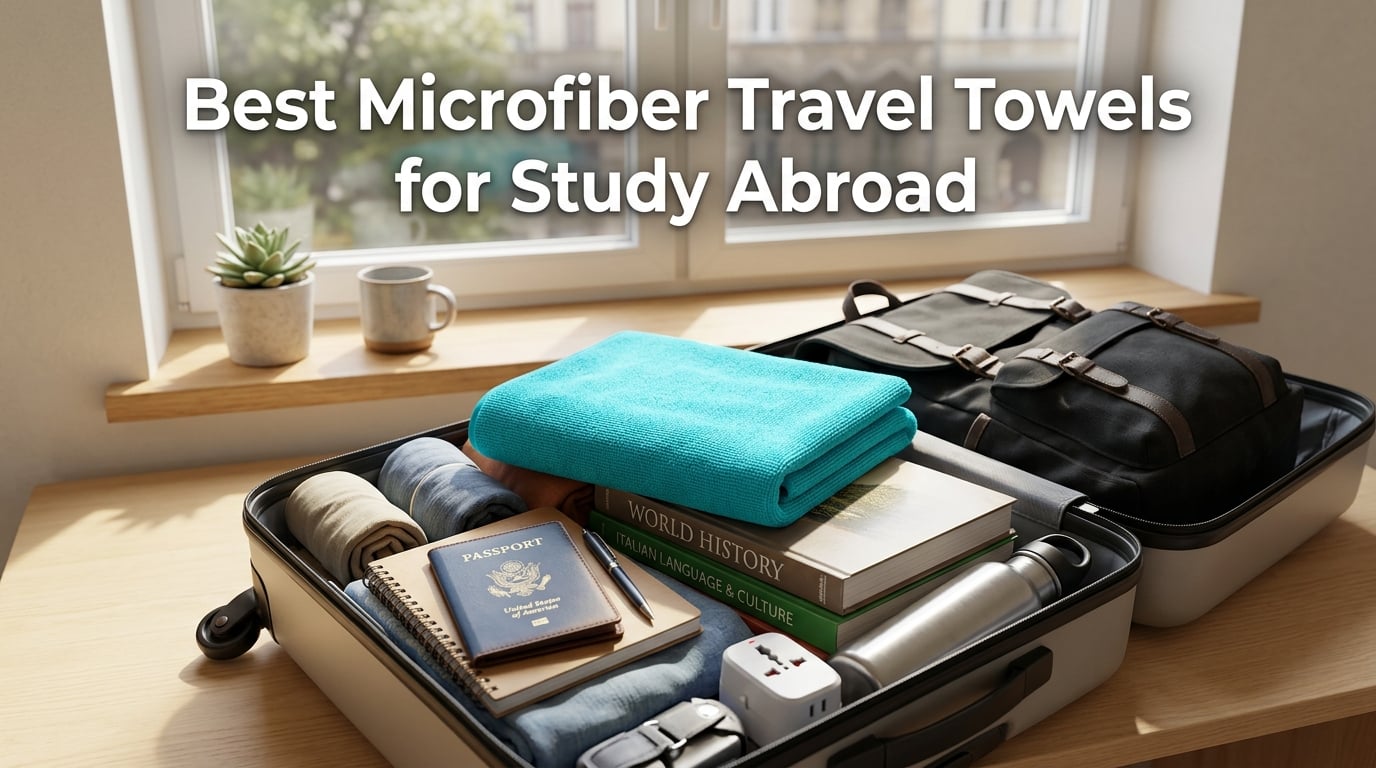 Best Microfiber Travel Towels for Study Abroad