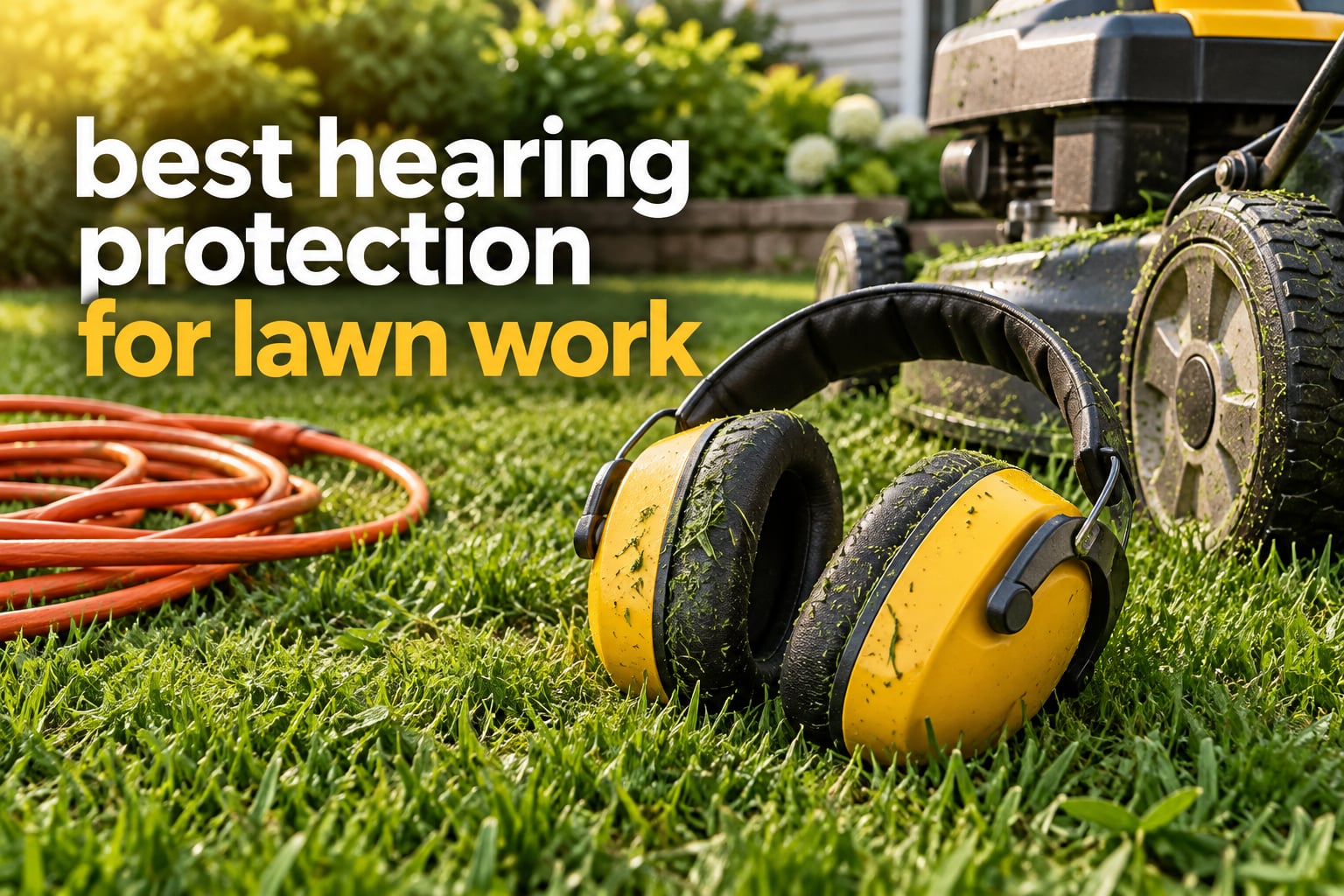 best hearing protection for lawn work