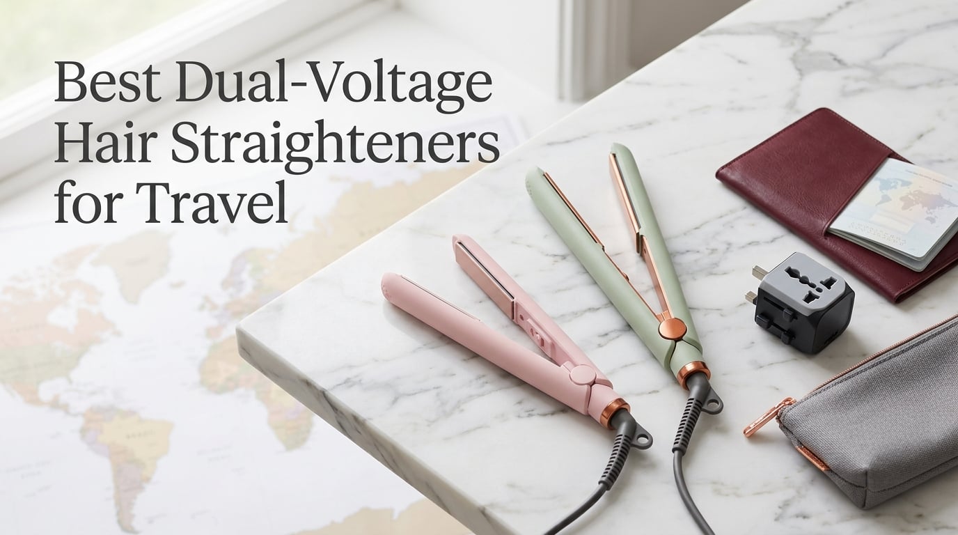 Best Dual-Voltage Hair Straighteners for Travel