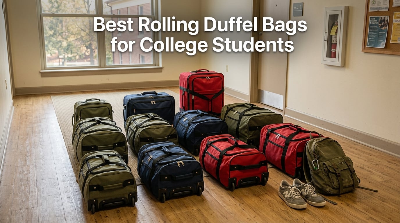 Best Rolling Duffel Bags for College Students