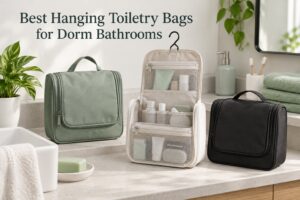 Best Hanging Toiletry Bags for Dorm Bathrooms
