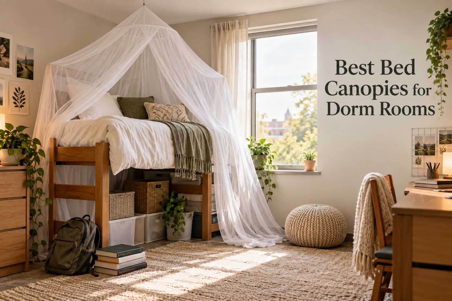 Best Bed Canopies for Dorm Rooms