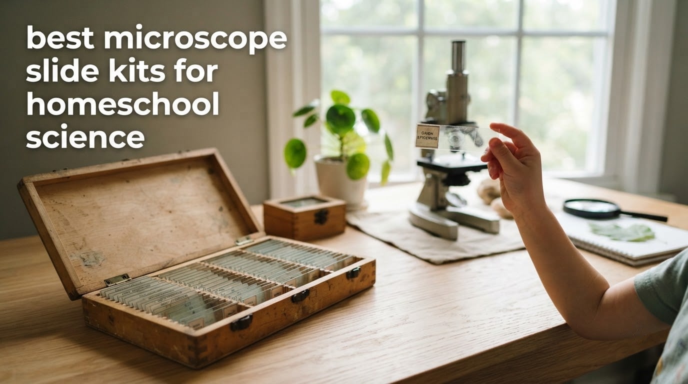 best microscope slide kits for homeschool science