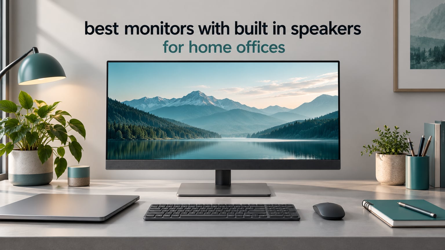 best monitors with built in speakers for home offices