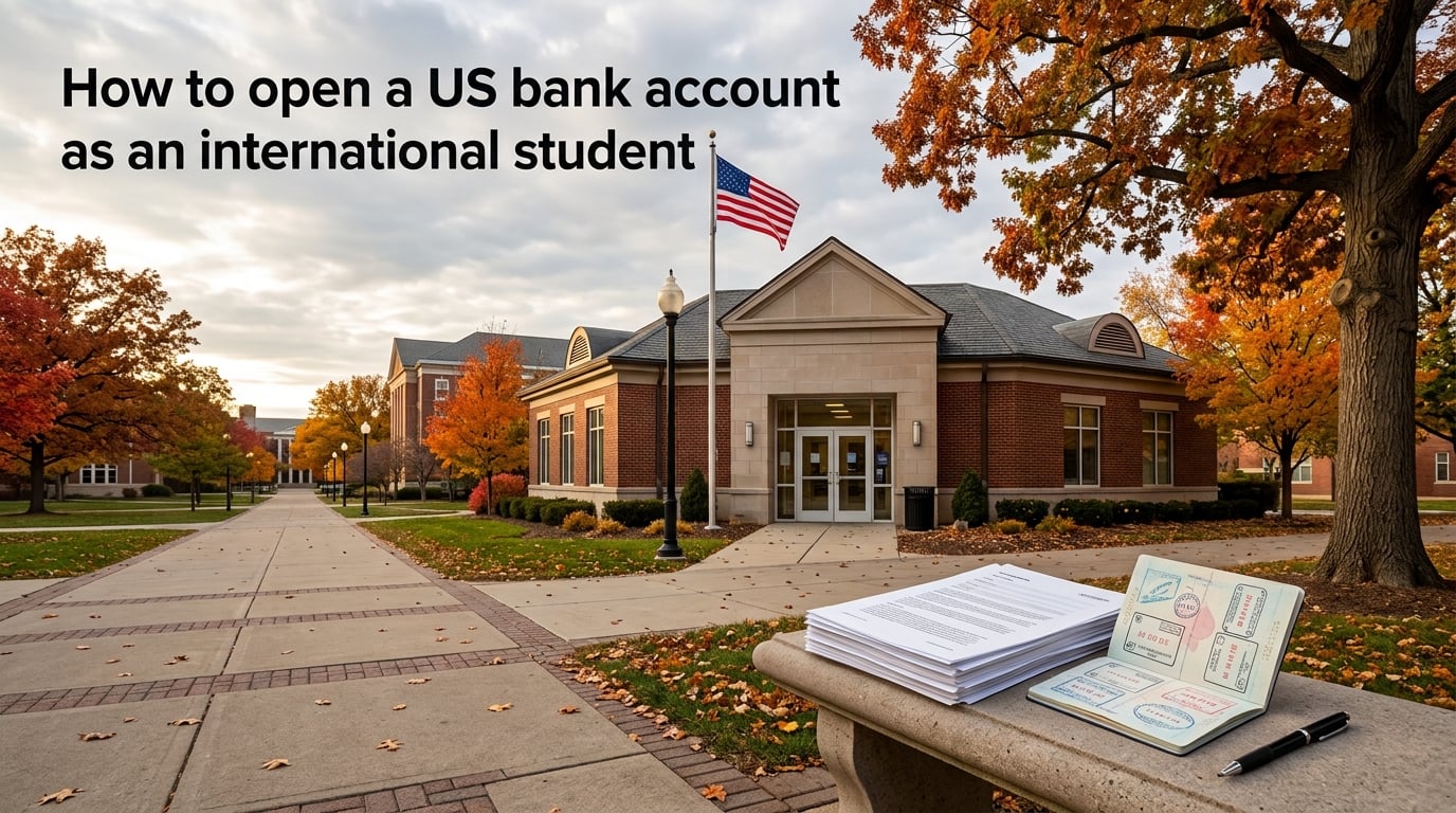 How to open a US bank account as an international student