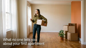What no one tells you about your first apartment