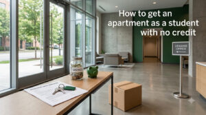 How to get an apartment as a student with no credit