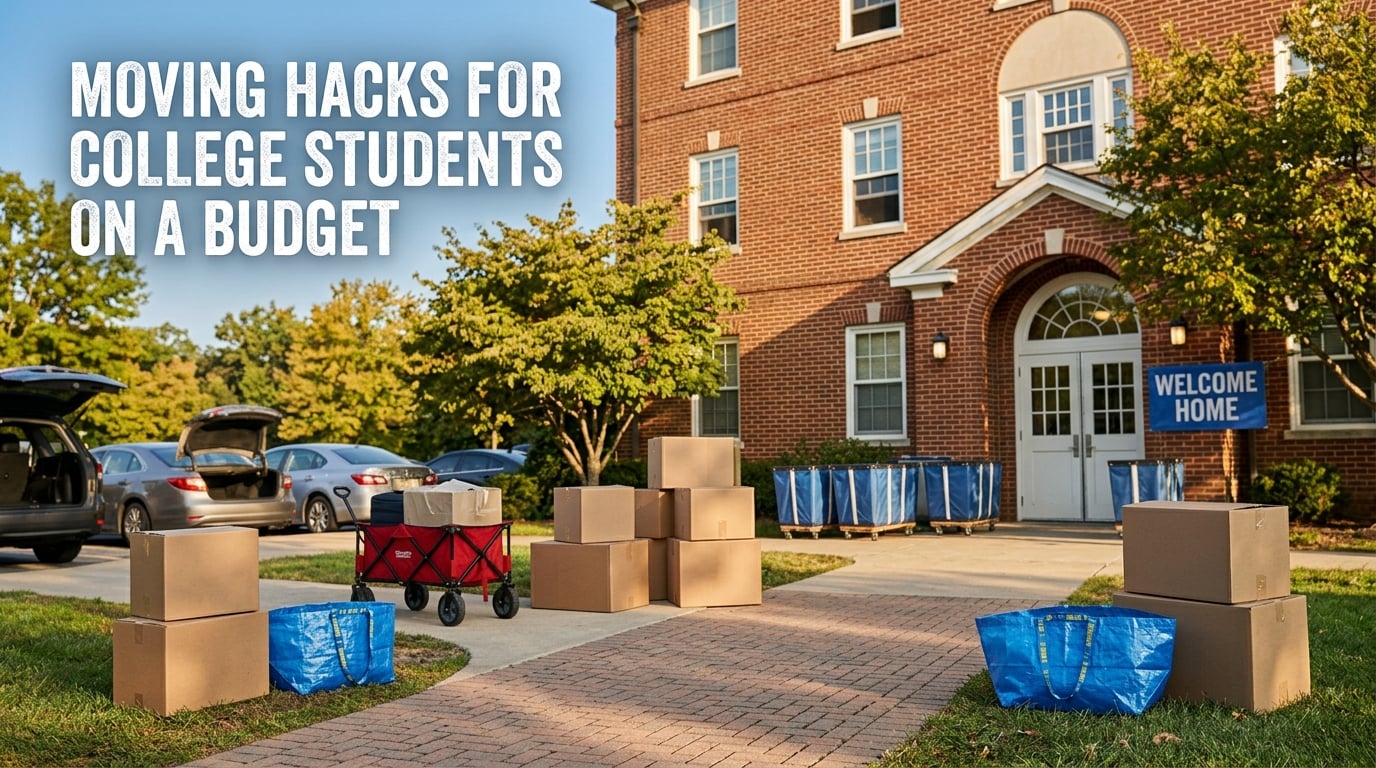 Moving hacks for college students on a budget