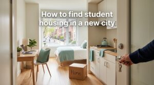 How to find student housing in a new city