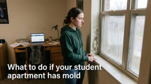 What to do if your student apartment has mold