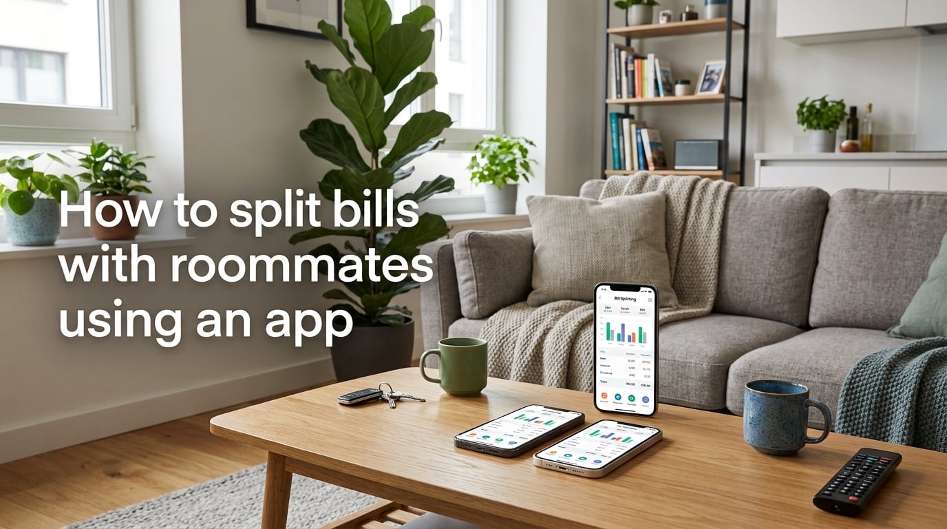 How to split bills with roommates using an app