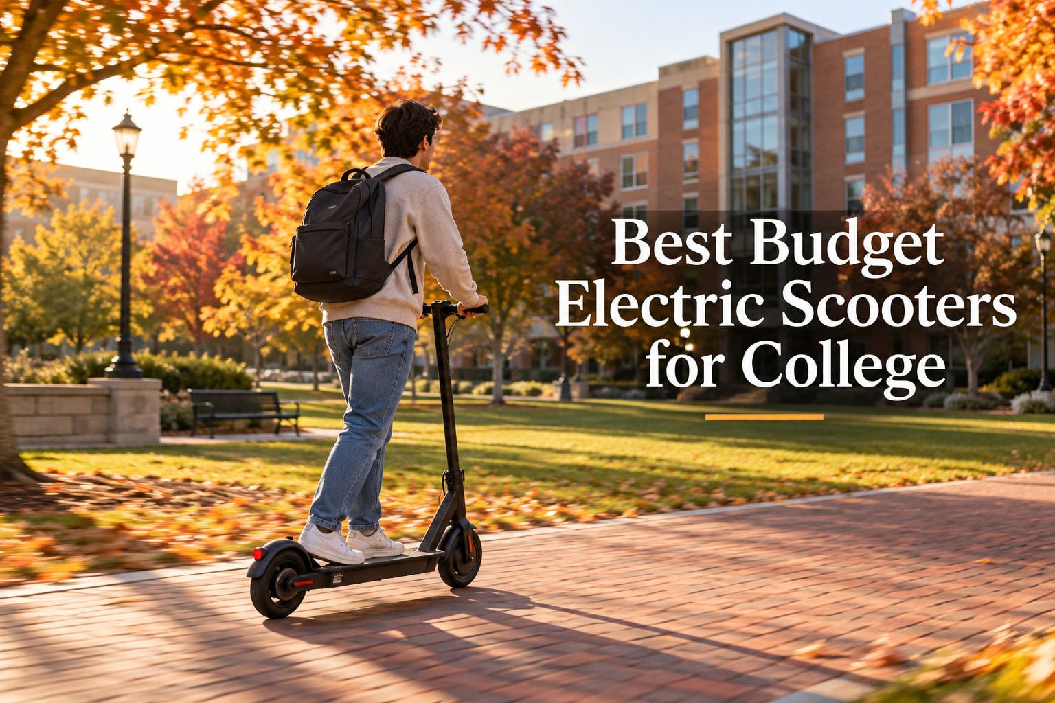 Best Budget Electric Scooters for College