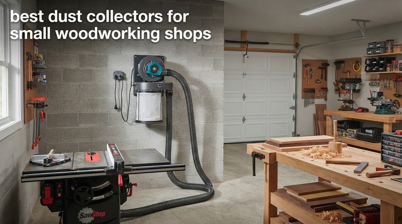 best dust collectors for small woodworking shops