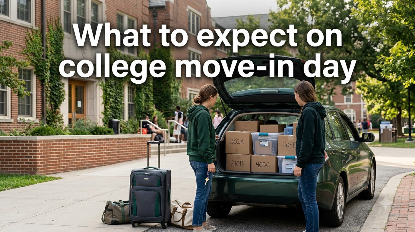 What to expect on college move-in day