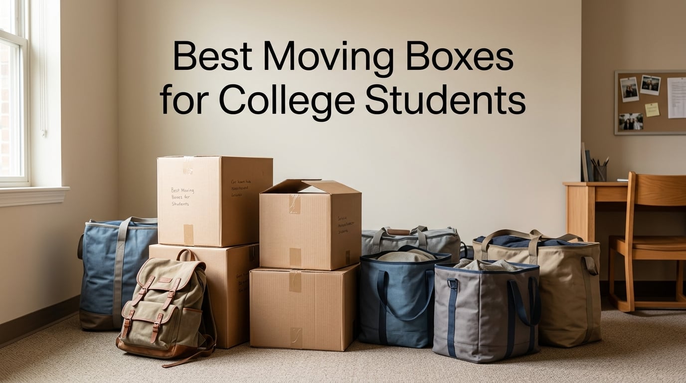 Best Moving Boxes for College Students