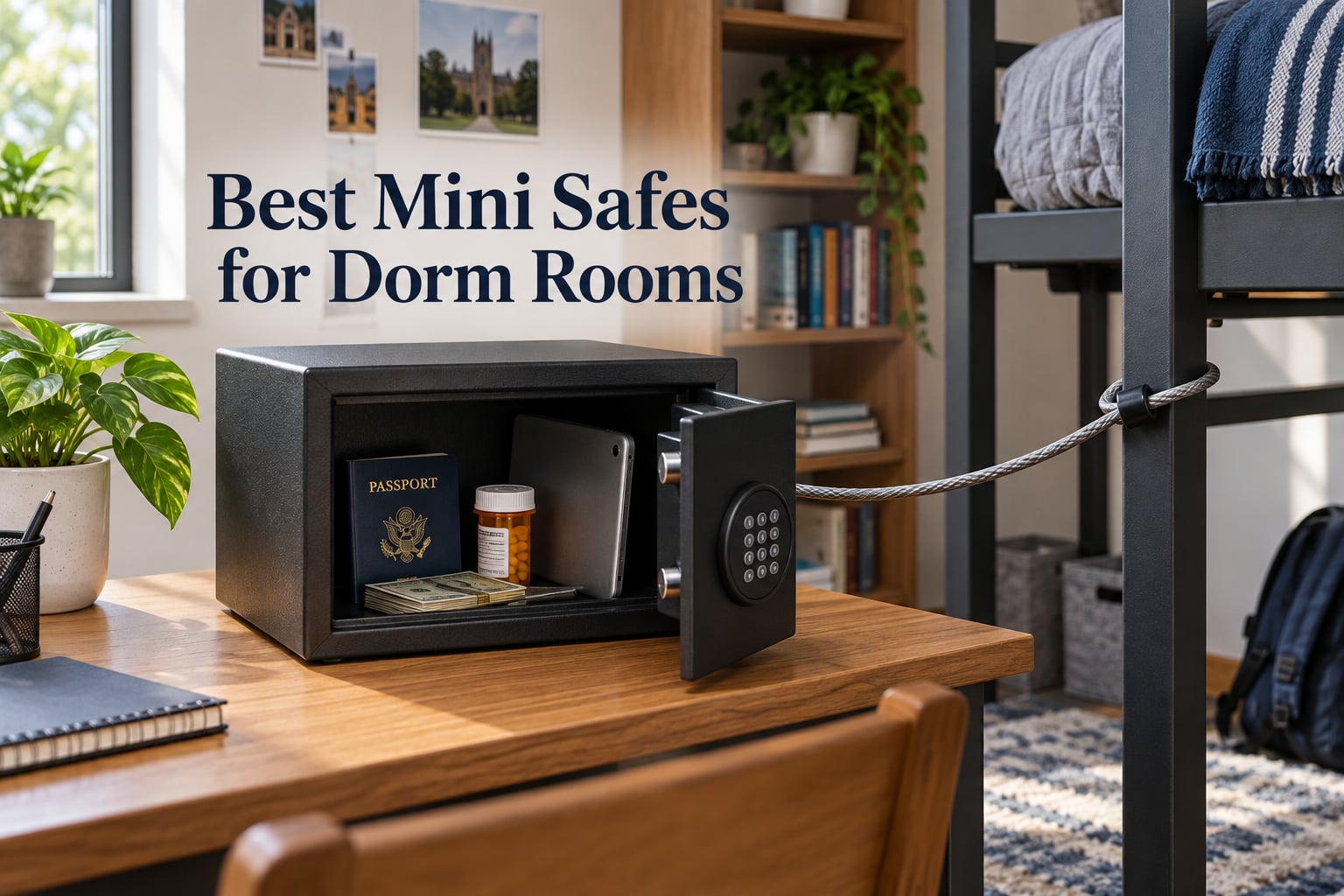 Best Mini Safes for Dorm Rooms