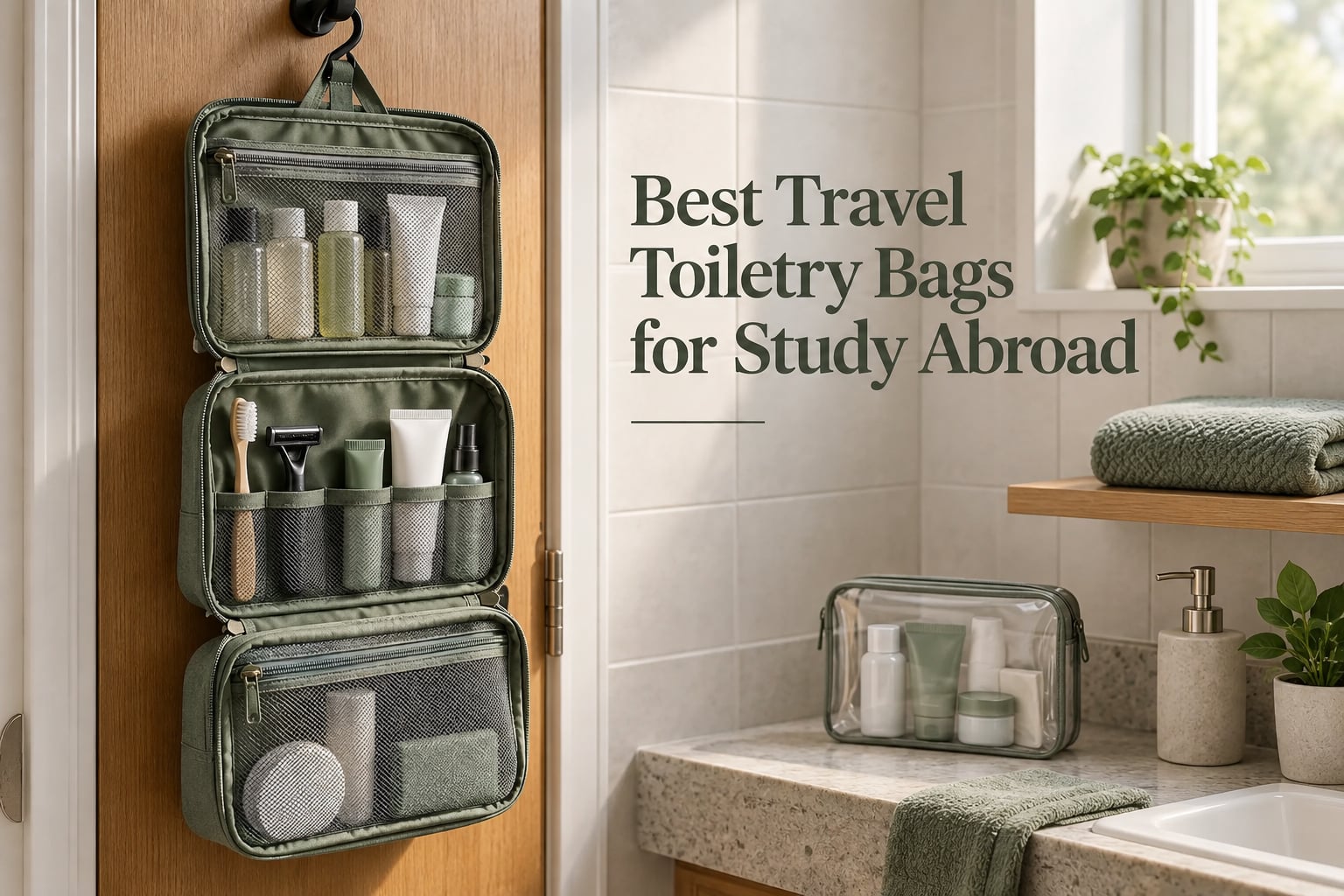 Best Travel Toiletry Bags for Study Abroad