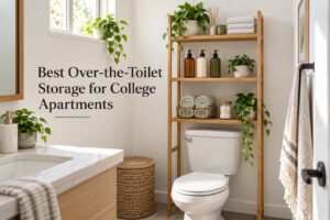 Best Over-the-Toilet Storage for College Apartments