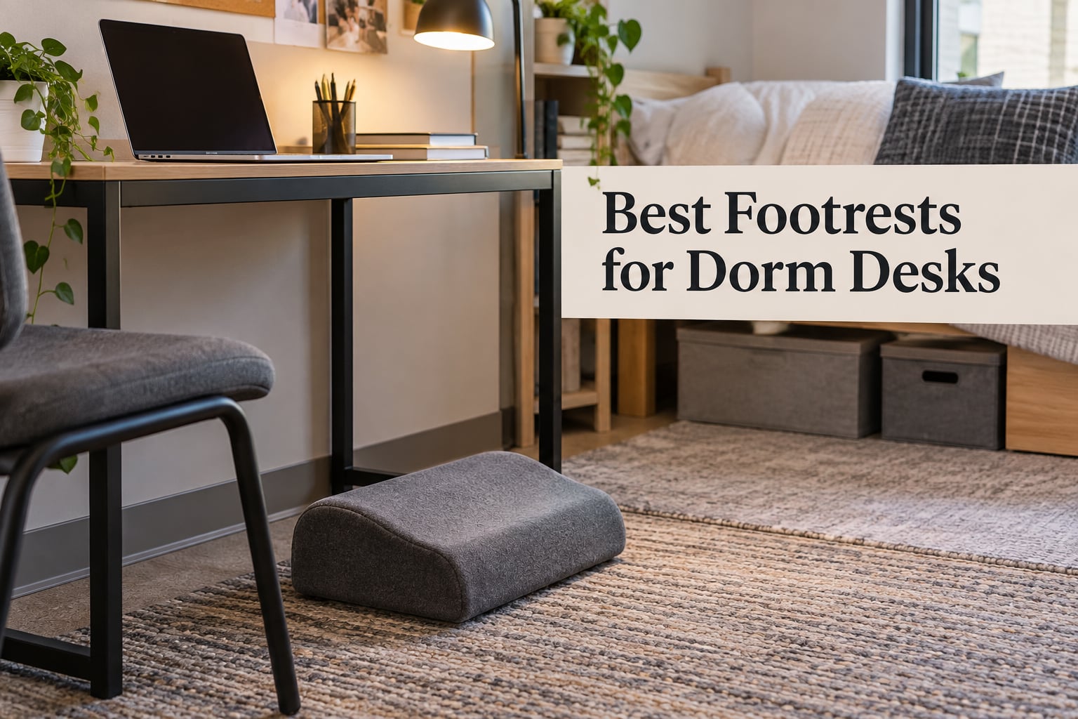 Best Footrests for Dorm Desks