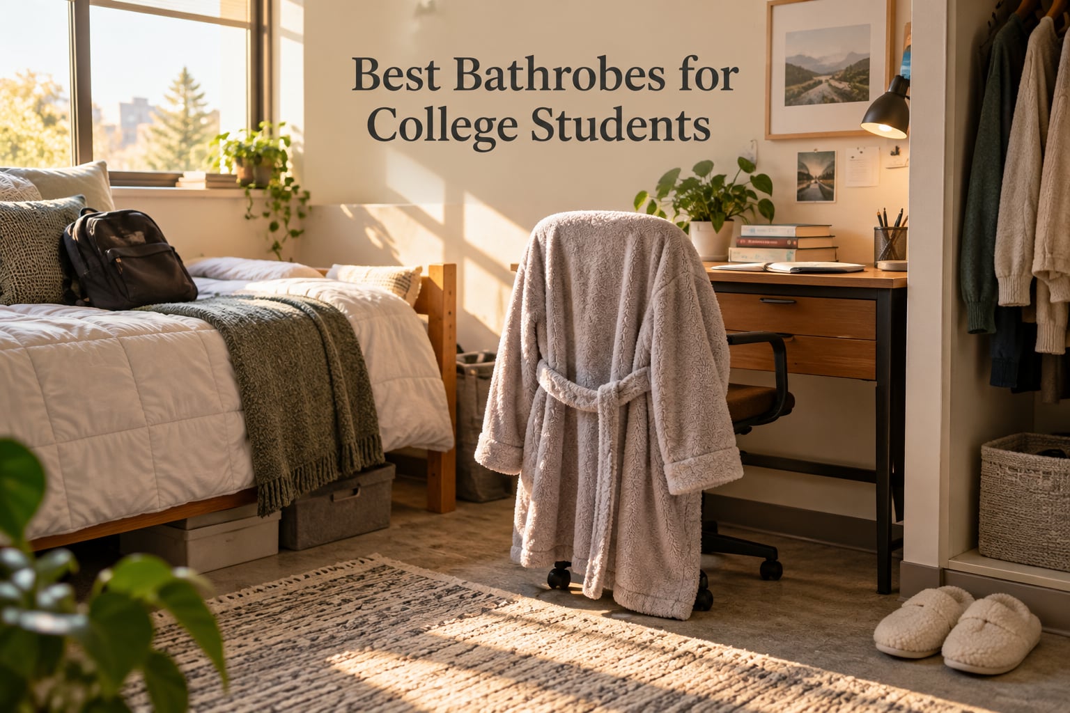 Best Bathrobes for College Students