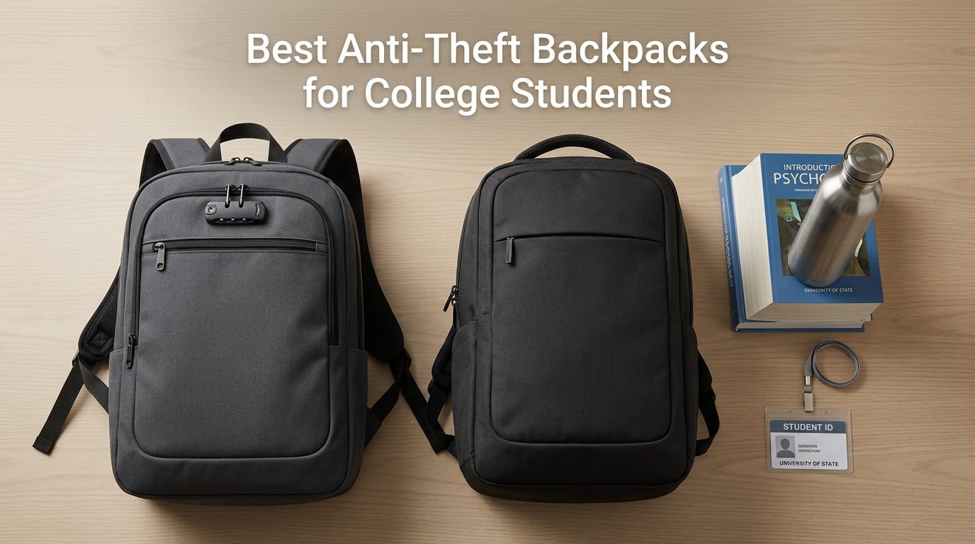 Best Anti-Theft Backpacks for College Students