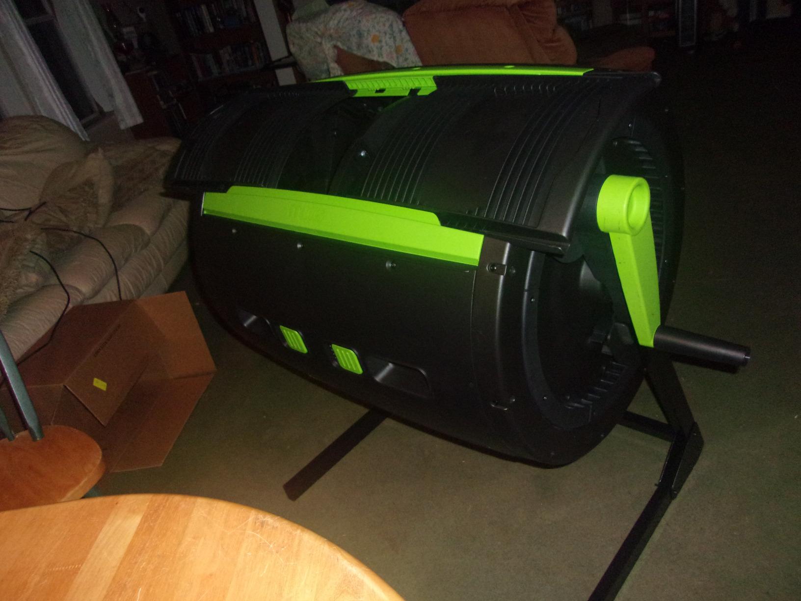 RSI MCT-MC Maze Compost Tumbler, Black customer photo 1
