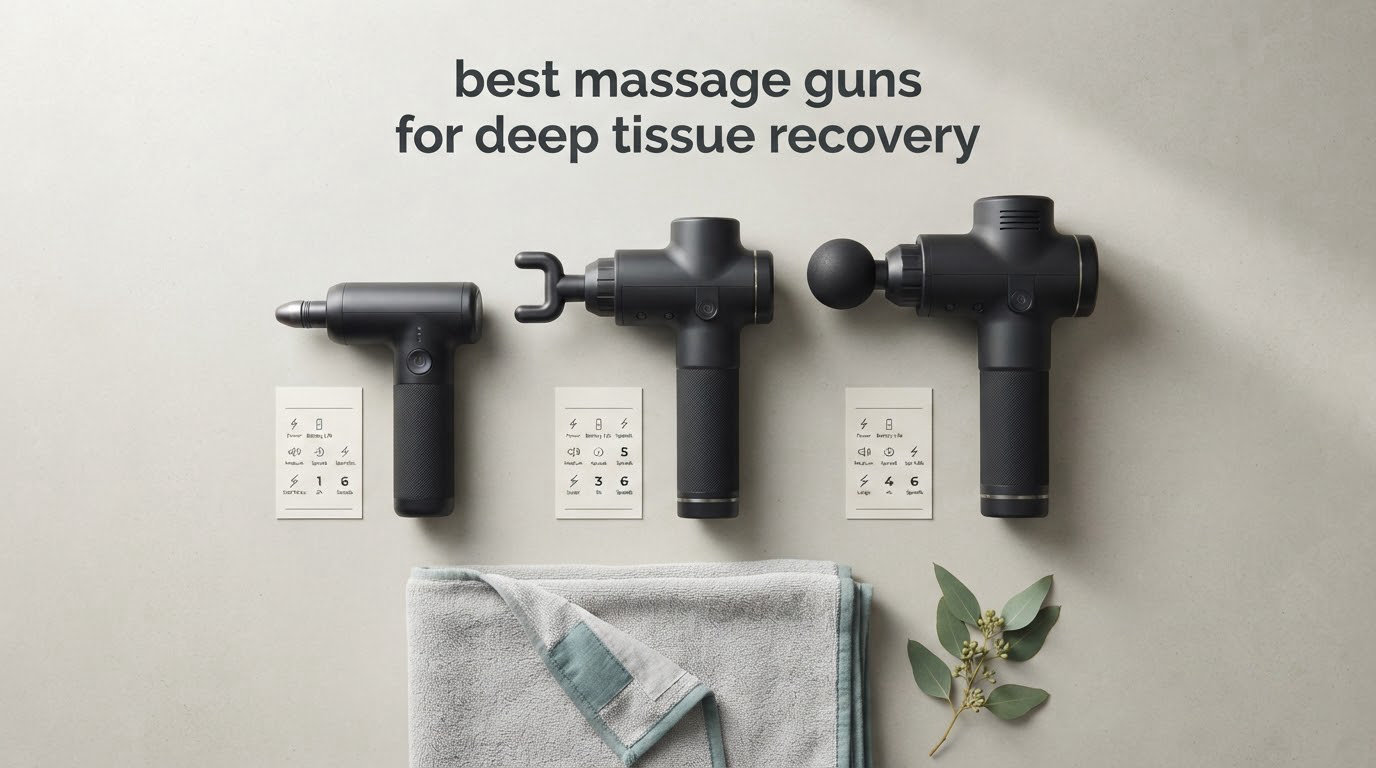 best massage guns for deep tissue recovery
