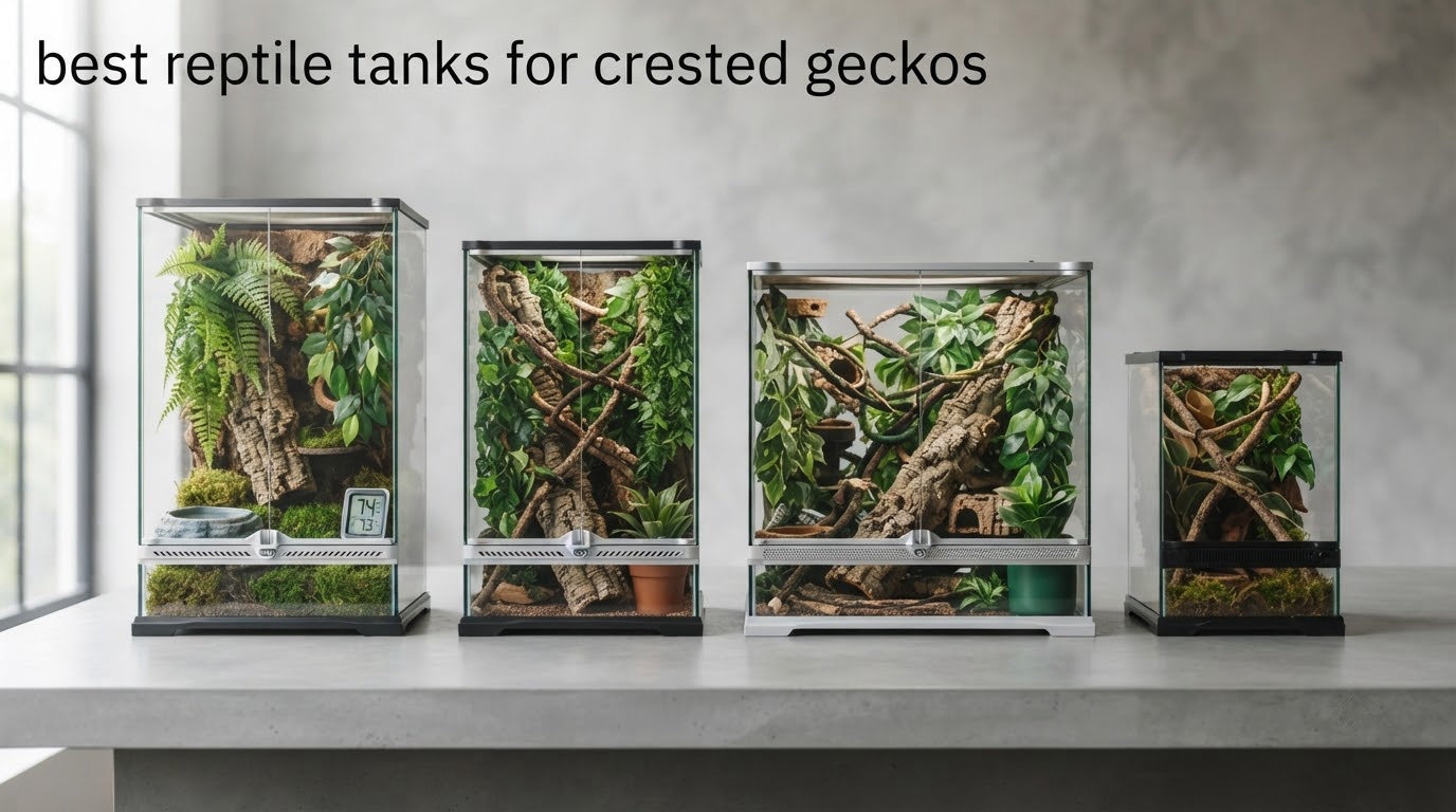 best reptile tanks for crested geckos