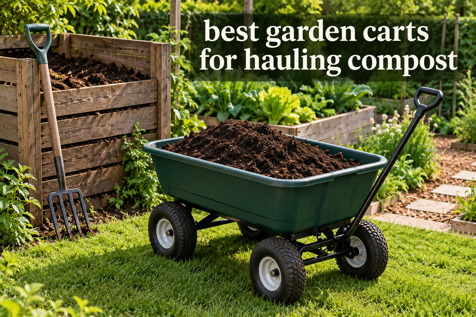 best garden carts for hauling compost