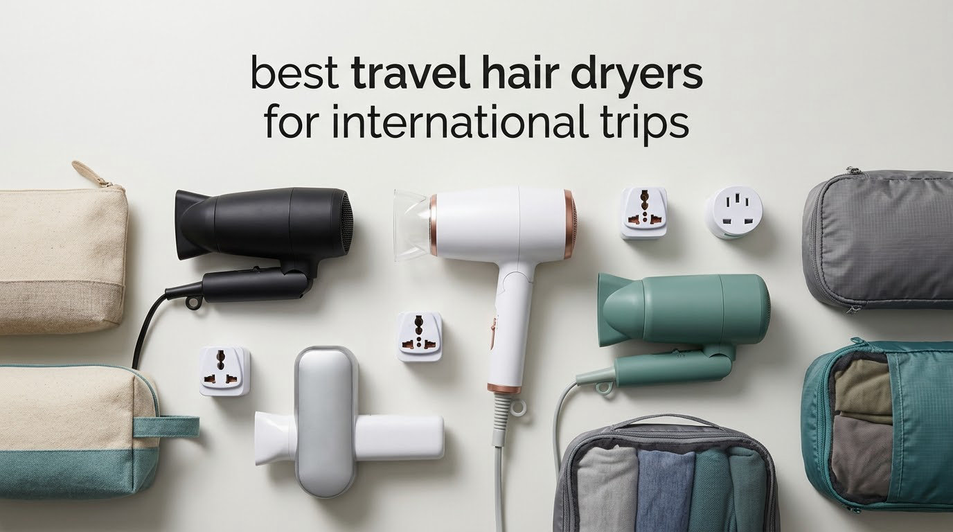 best travel hair dryers for international trips