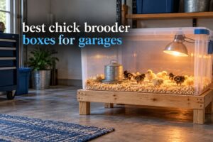 best chick brooder boxes for garages