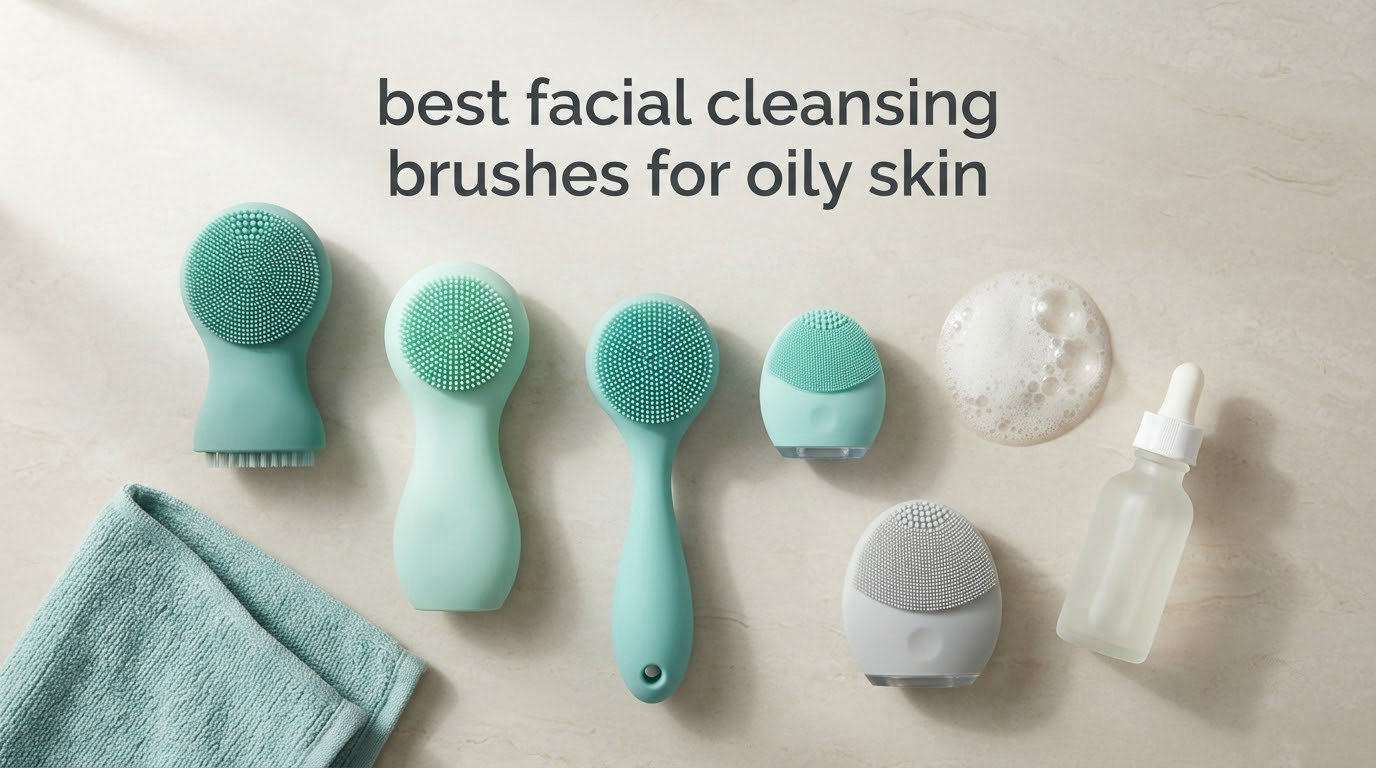 best facial cleansing brushes for oily skin
