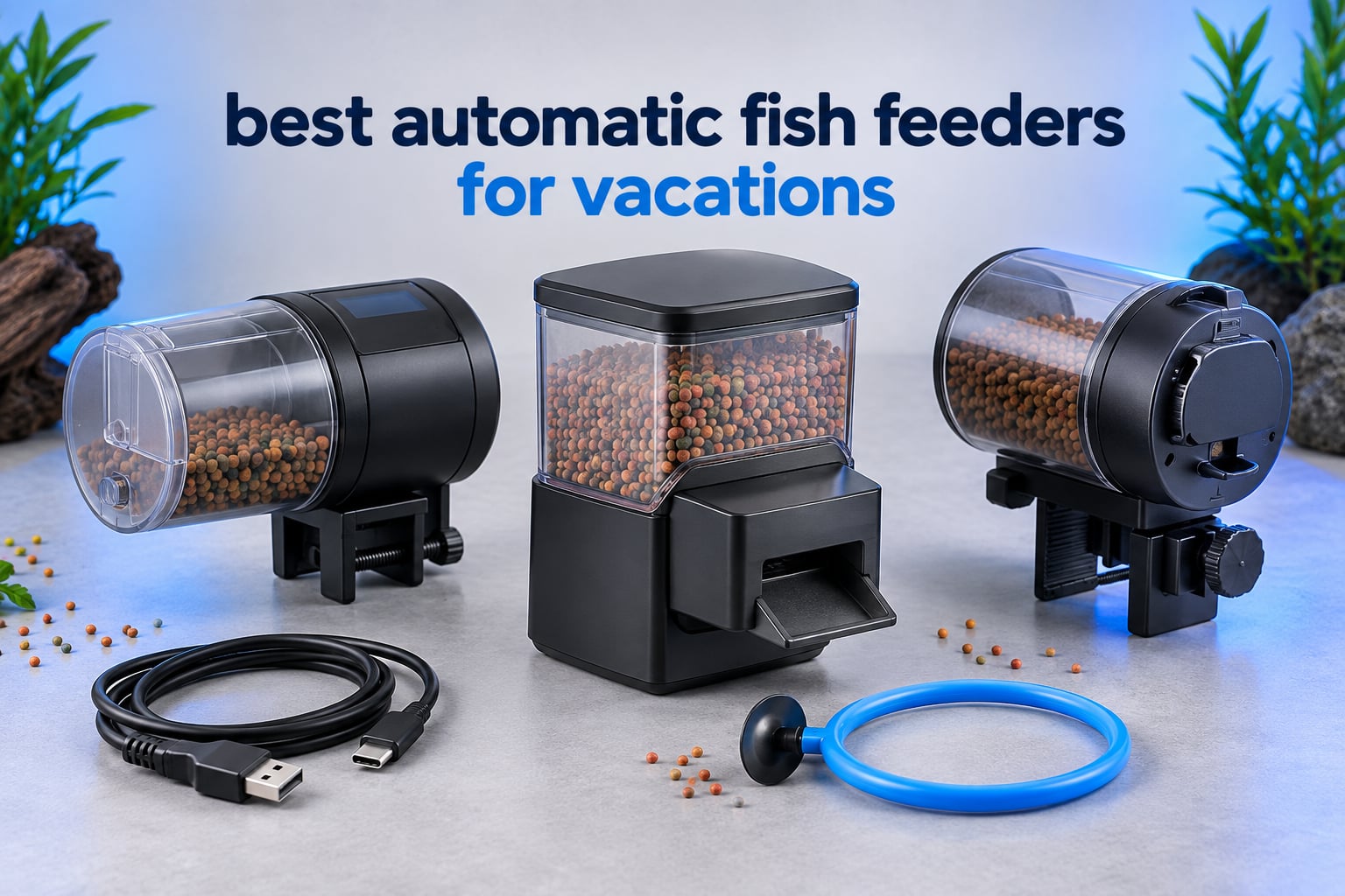 best automatic fish feeders for vacations