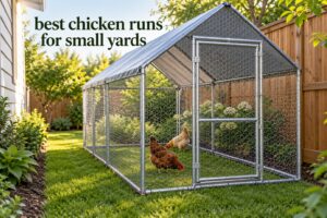 best chicken runs for small yards