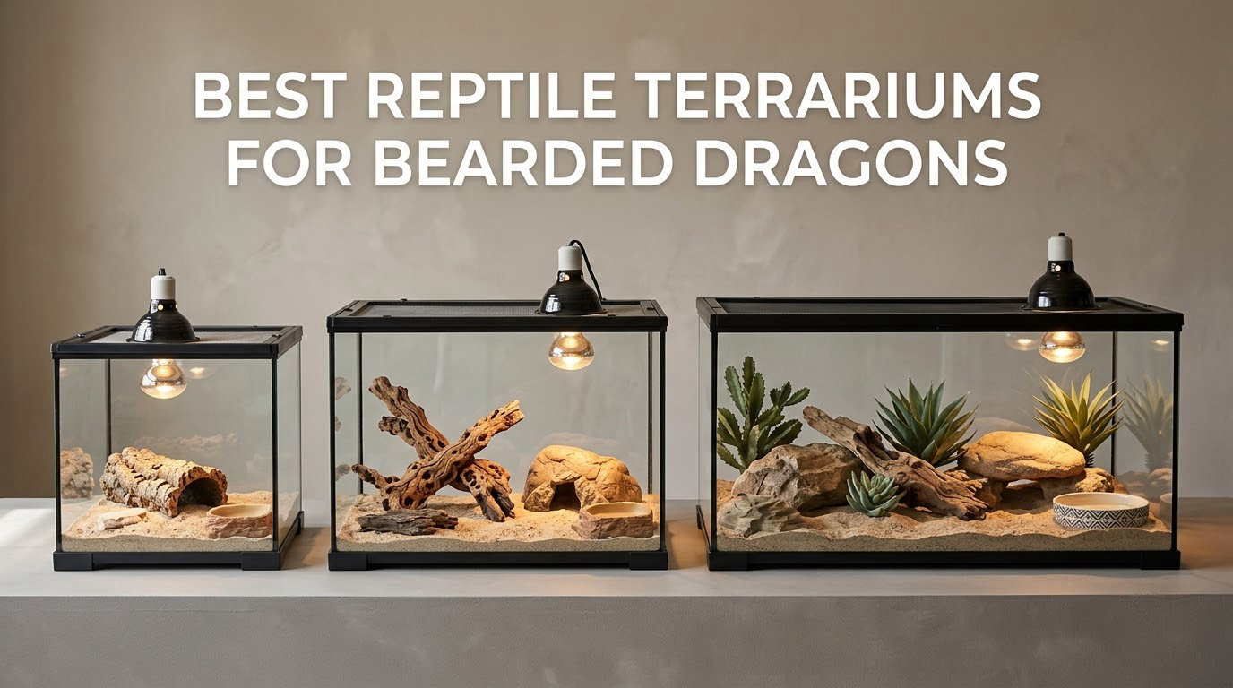 best reptile terrariums for bearded dragons