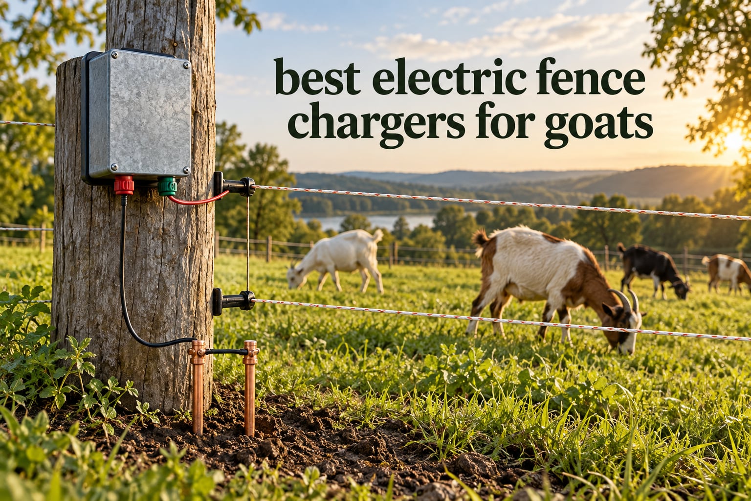 best electric fence chargers for goats