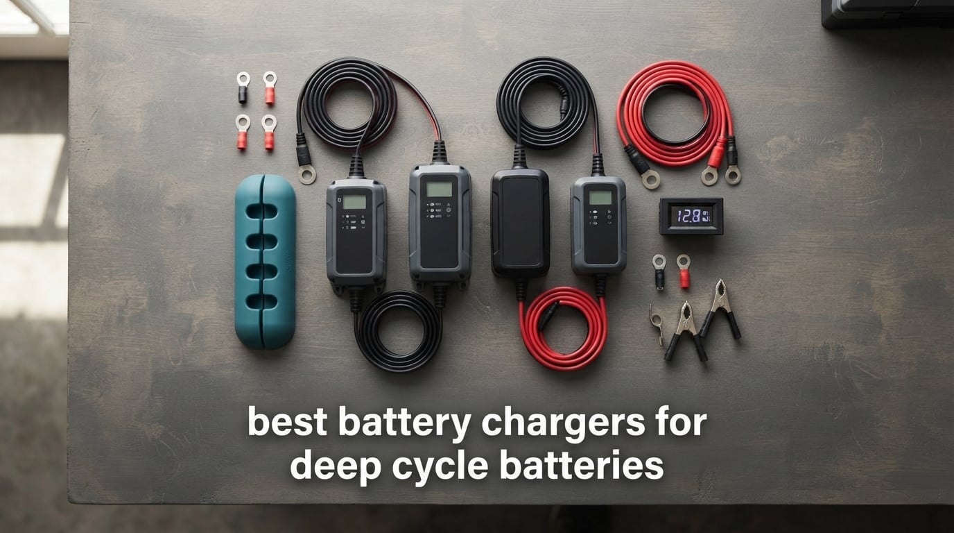 best battery chargers for deep cycle batteries