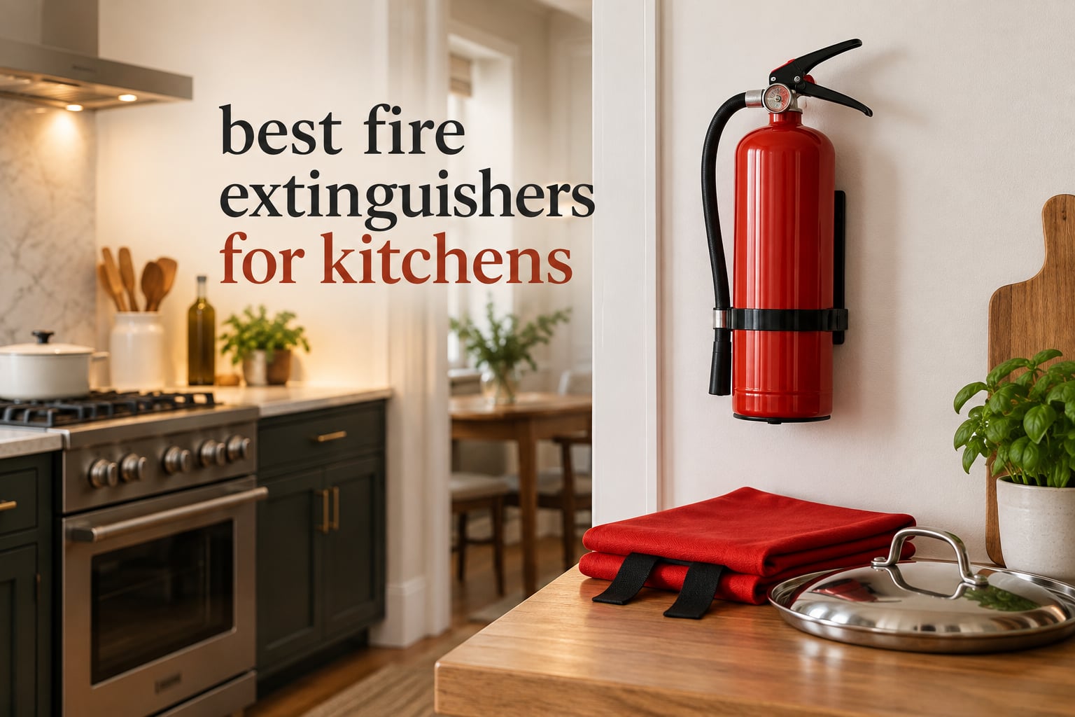 best fire extinguishers for kitchens
