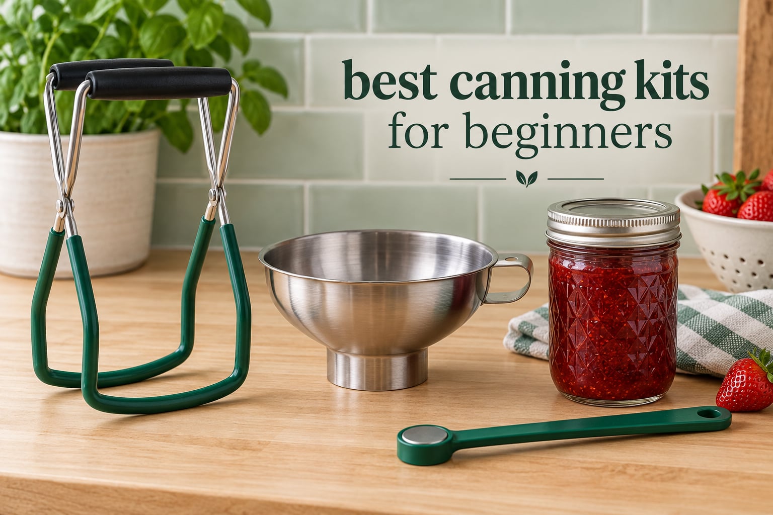 best canning kits for beginners