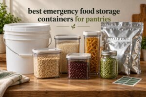 best emergency food storage containers for pantries