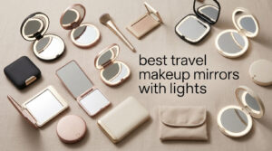 best travel makeup mirrors with lights
