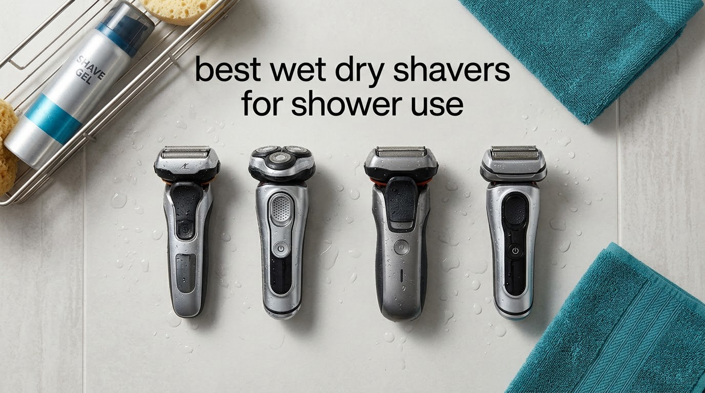 best wet dry shavers for shower use