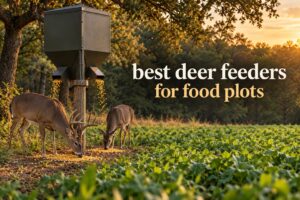 best deer feeders for food plots