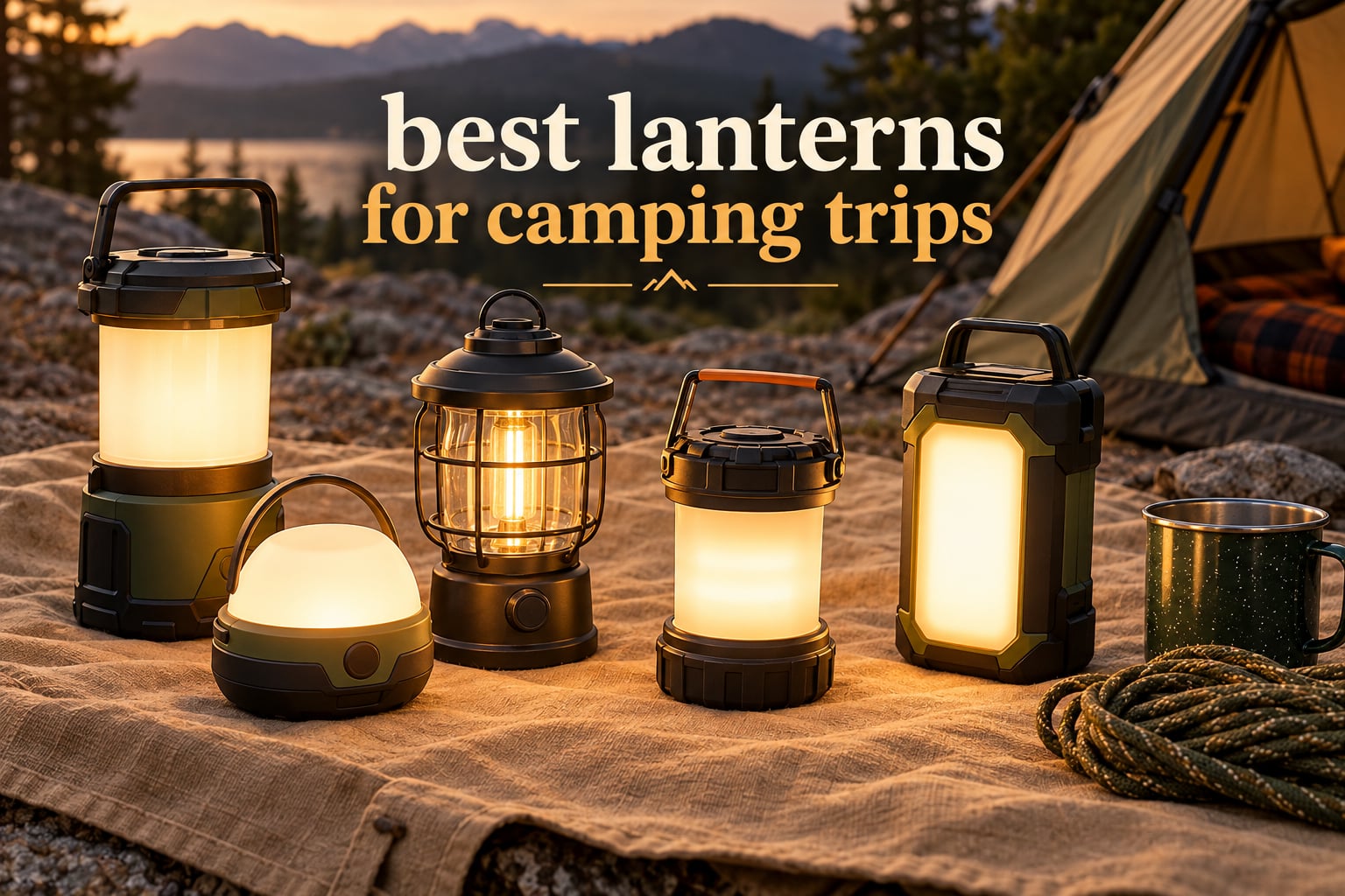best lanterns for camping trips