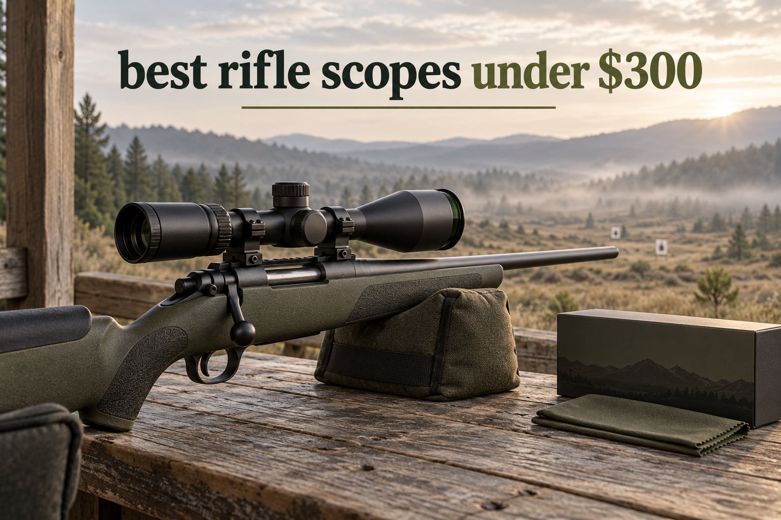 best rifle scopes under $300